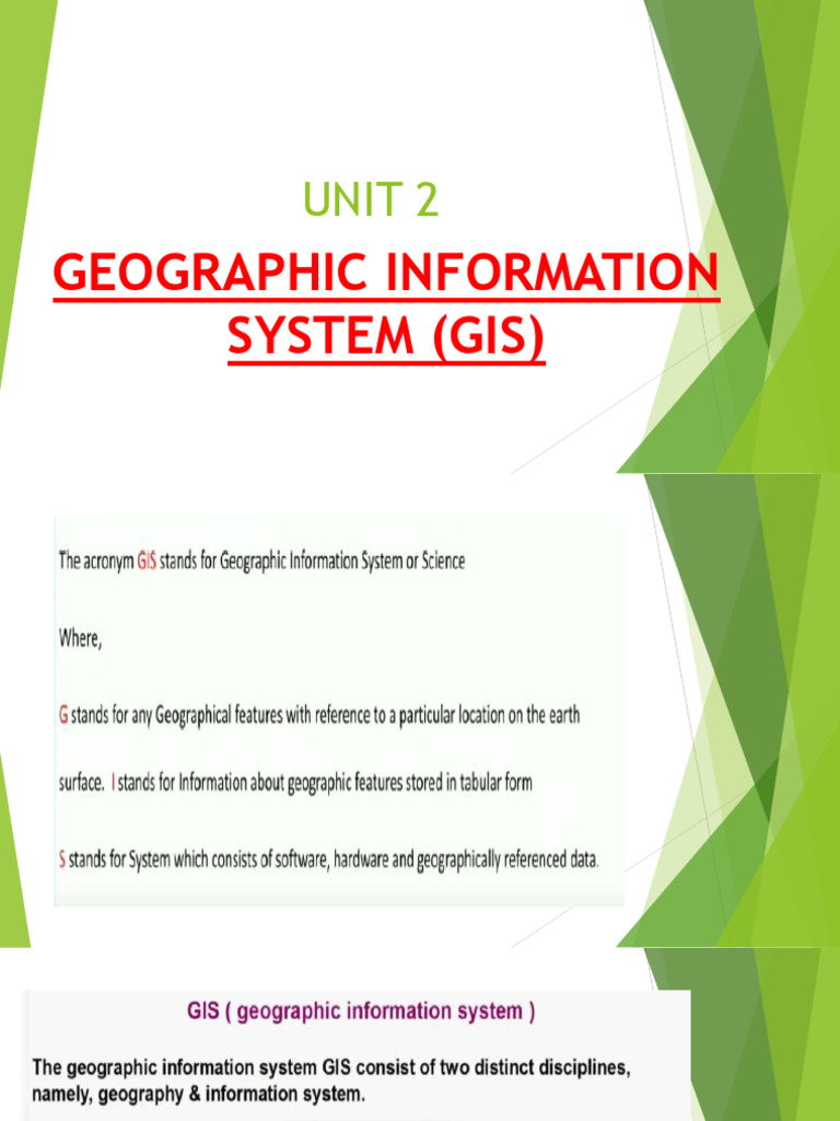 GIS vs Remote Sensing Explained | PDF | Geographic Information System ...