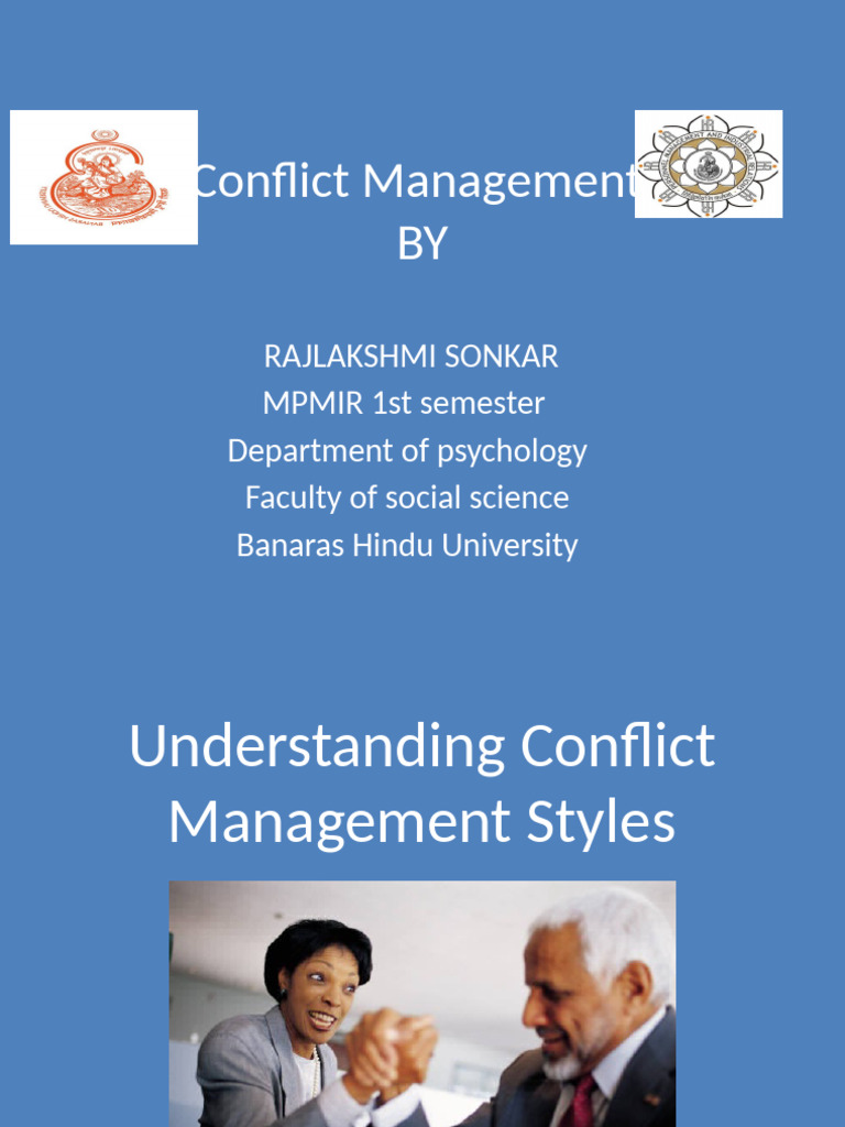 Understanding Conflict Management Styles | PDF | Psychological Concepts ...