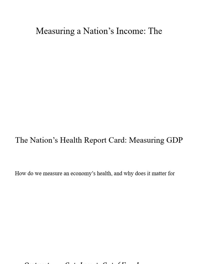 Ee Session 3 | PDF | Gross Domestic Product | Income