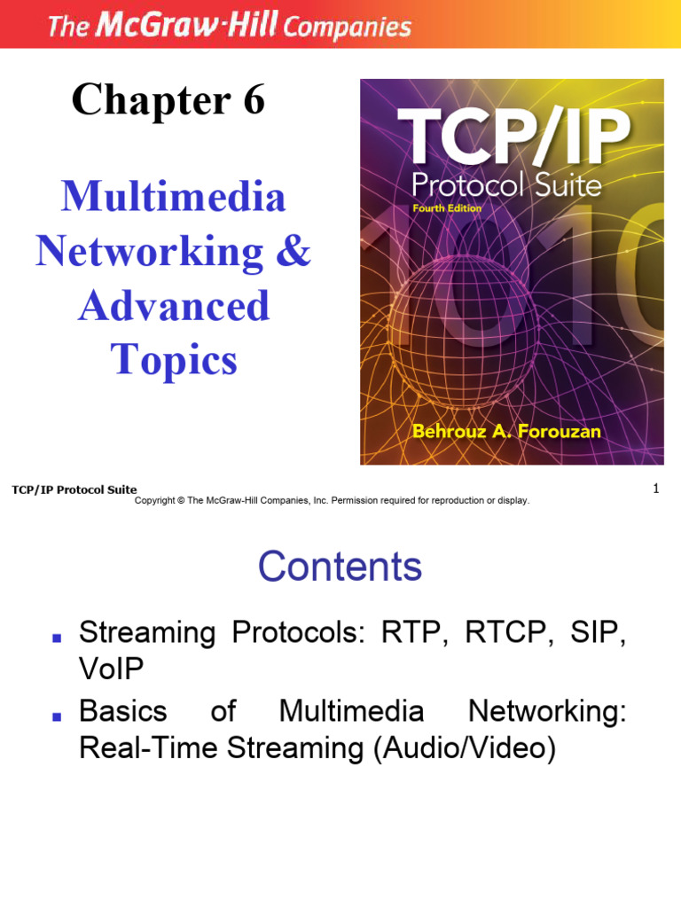 Chapter6-Multimedia Networking and Advanced Topics | PDF | Session ...