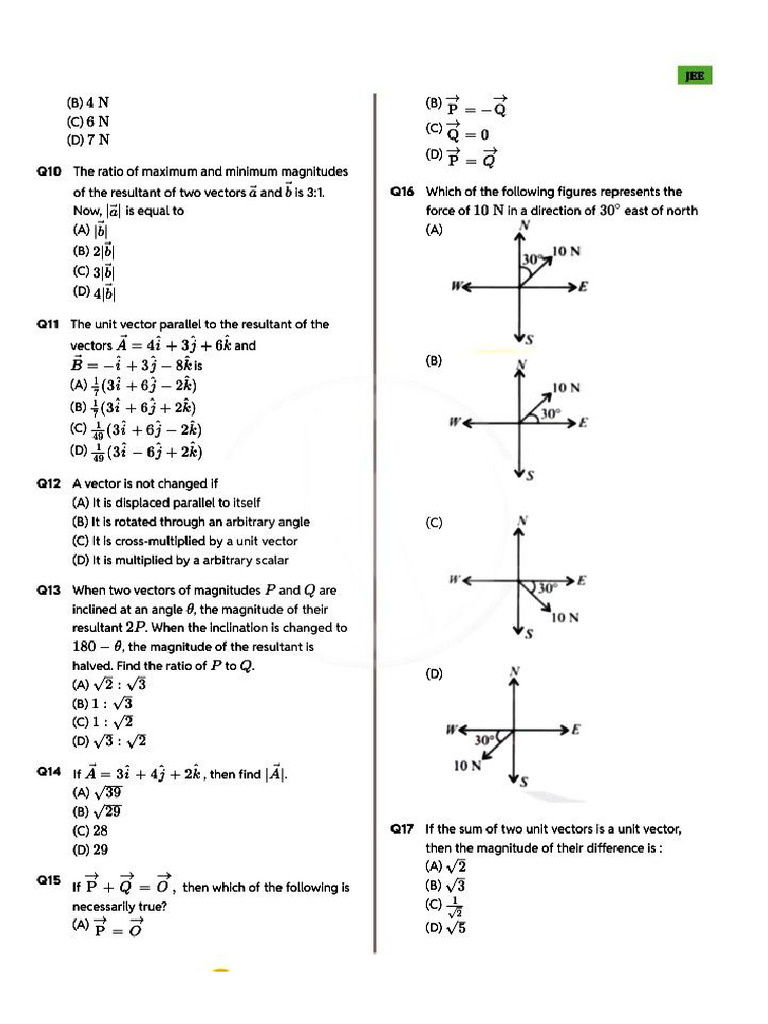 Question of Jee | PDF
