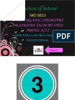 Reaction of Ketone