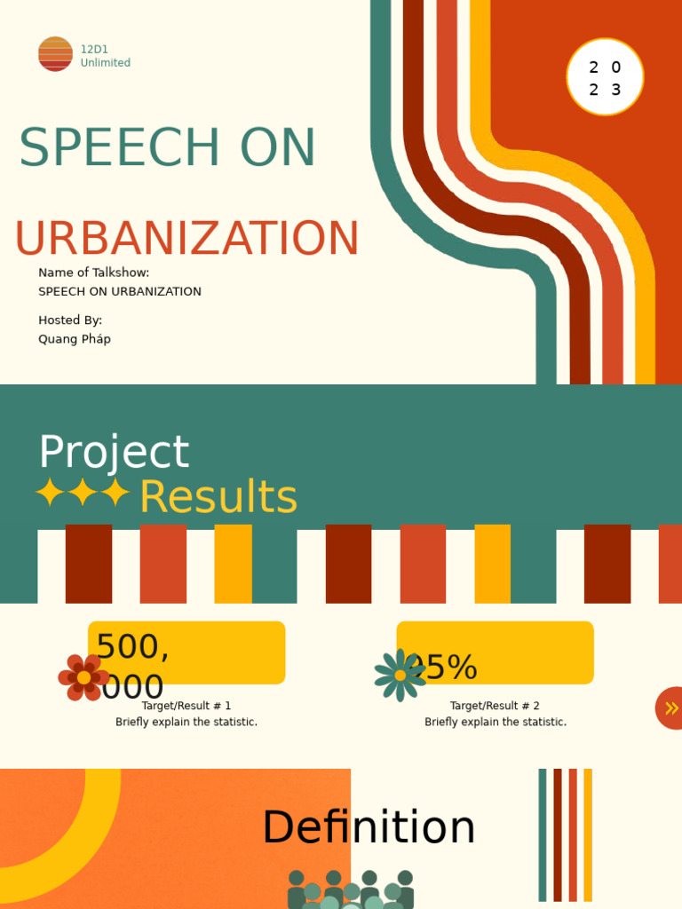 Urbanization Project Overview 2023 | PDF