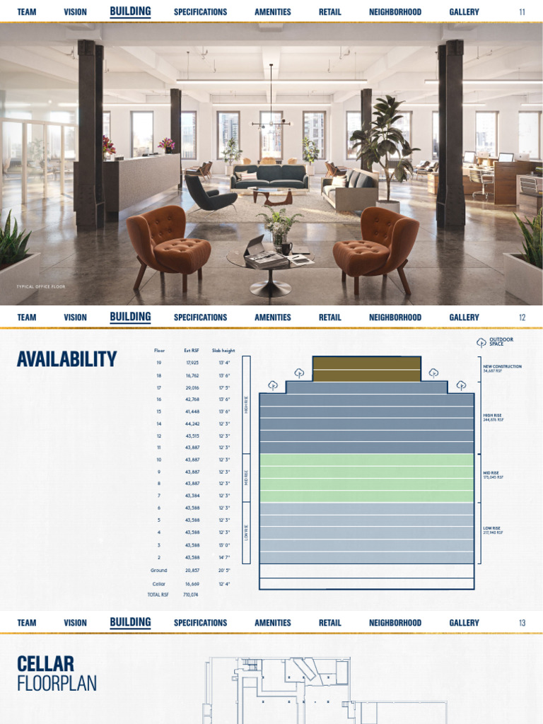 Office Building Specifications and Plans | PDF | Home | Real Estate