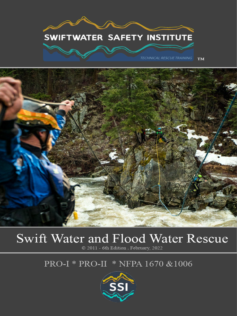 Swift Water Rescue Training Manual | PDF | Risk | Rope