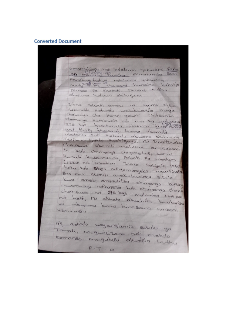 Converted Document | PDF