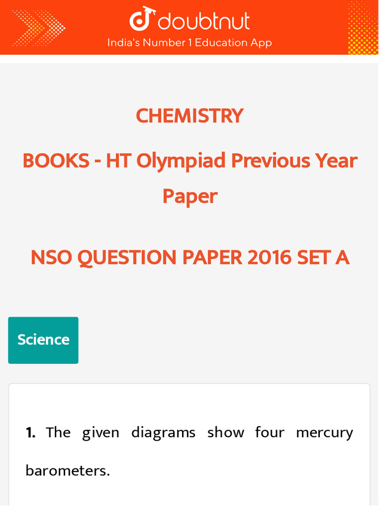 Books Doubtnut Question Bank | PDF | Atoms | Water
