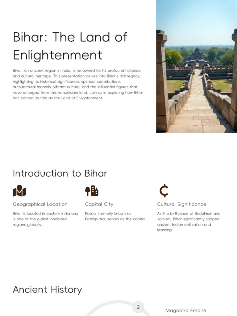 Discover Bihar's Rich Cultural Heritage | PDF