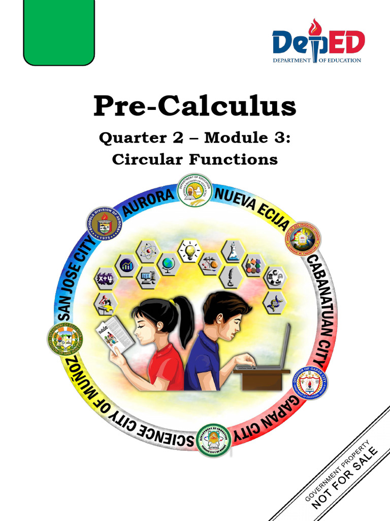 Precalculus Q2 Module 3 Circular Functions | PDF | Trigonometric ...