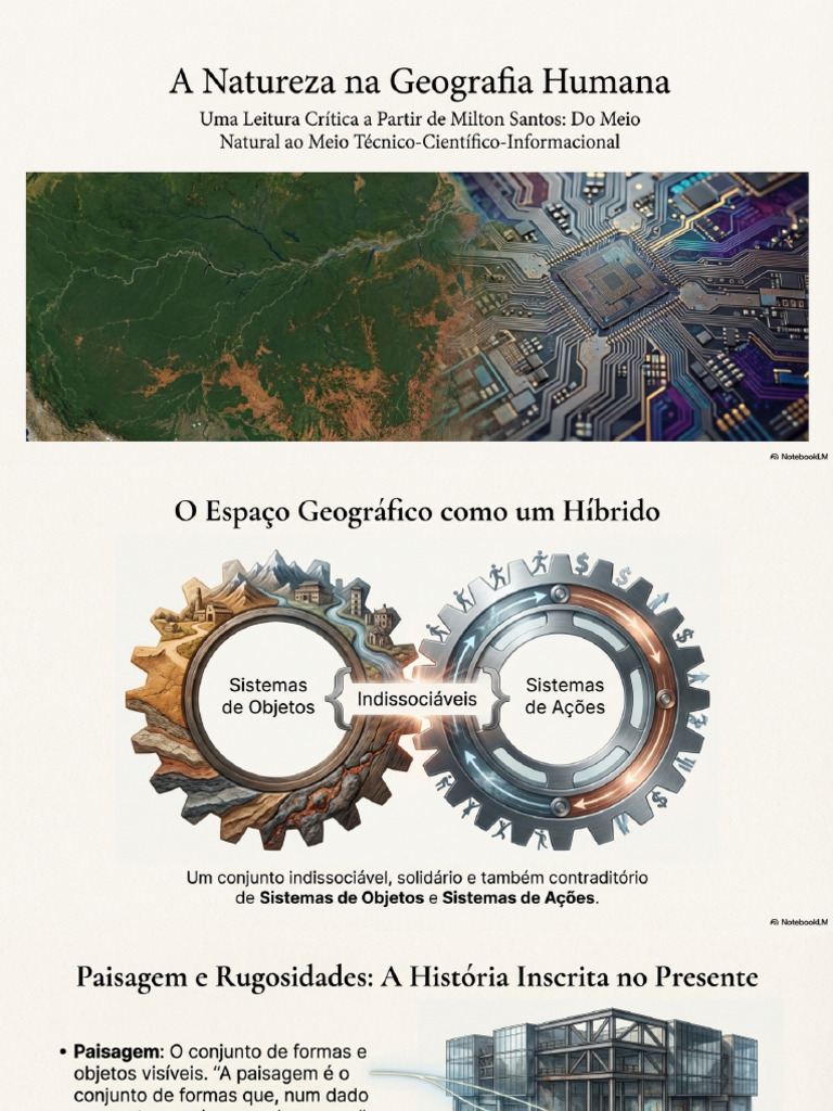 Natureza Espaço e Técnica | PDF