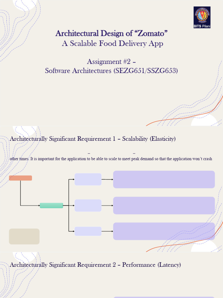 Software Architectures Assignment #2 - 2025TM93130 | PDF | Scalability ...