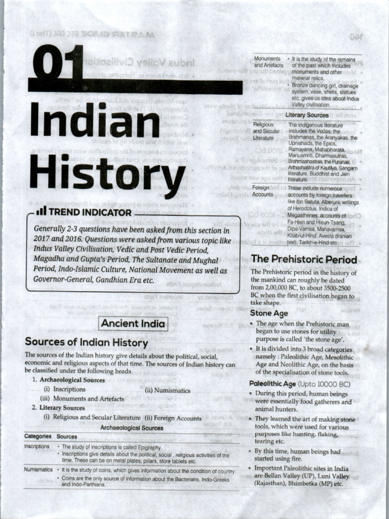 Indian History (Revision) (PDF) | PDF