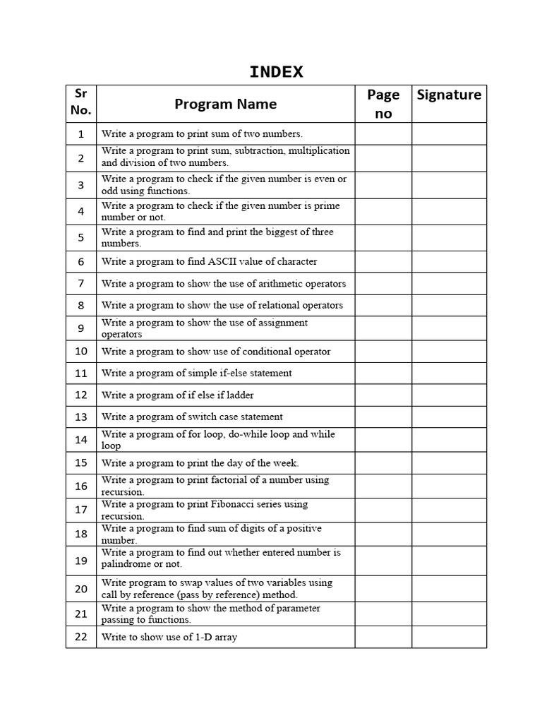 C Programming Exercises and Solutions | PDF | Pointer (Computer ...