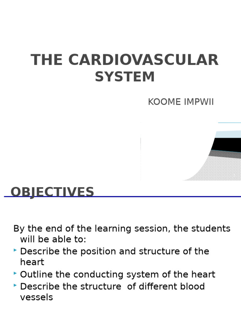 Anatomy of the Cardiovascular System | PDF | Heart Valve | Heart