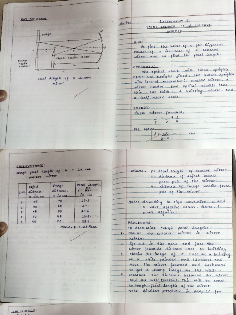 Phy Rec-Exp. 5 To Act. 5 | PDF