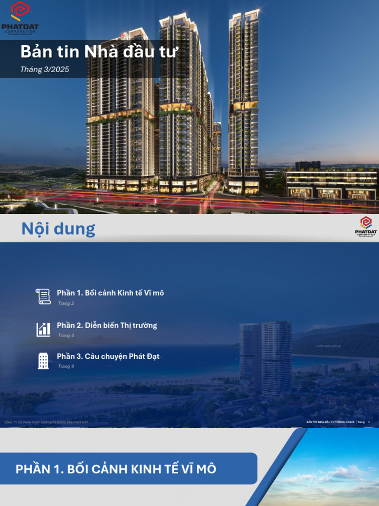 Ban Tin Nha Dau Tu Thang 03 2025 | PDF