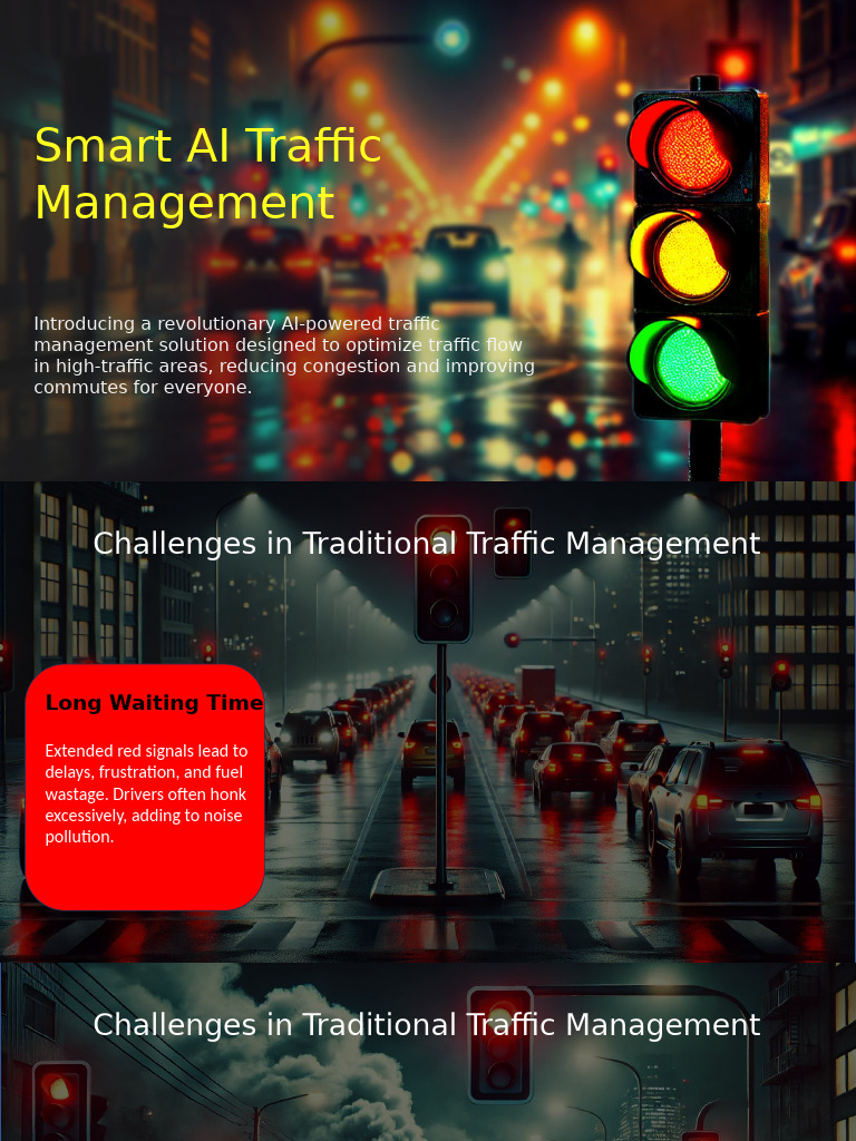 AI Traffic Management Solution | PDF | Traffic | Traffic Congestion