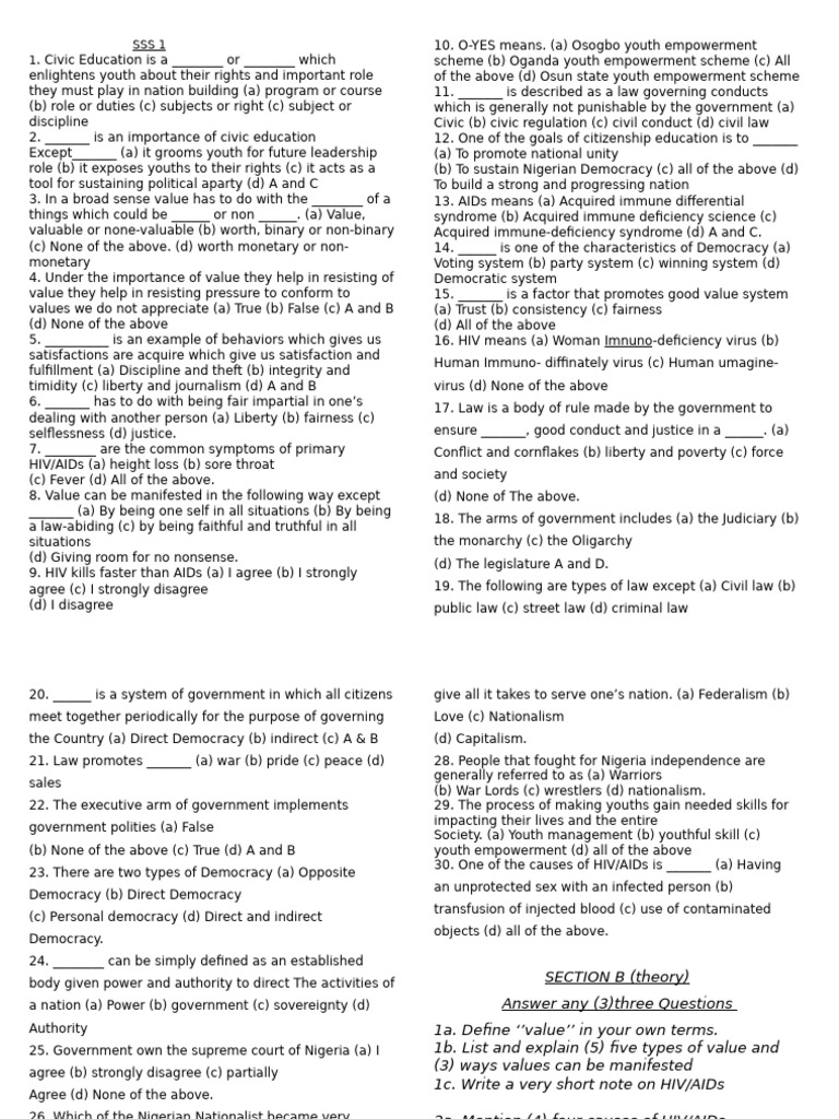 Civic Education and Youth Empowerment Guide | PDF | Democracy ...