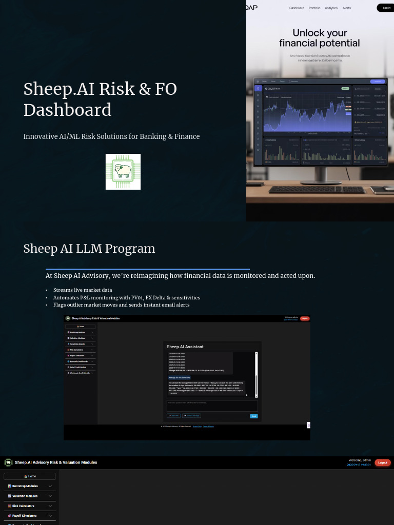 SheepAI Risk and FO Dashboard 1 | PDF
