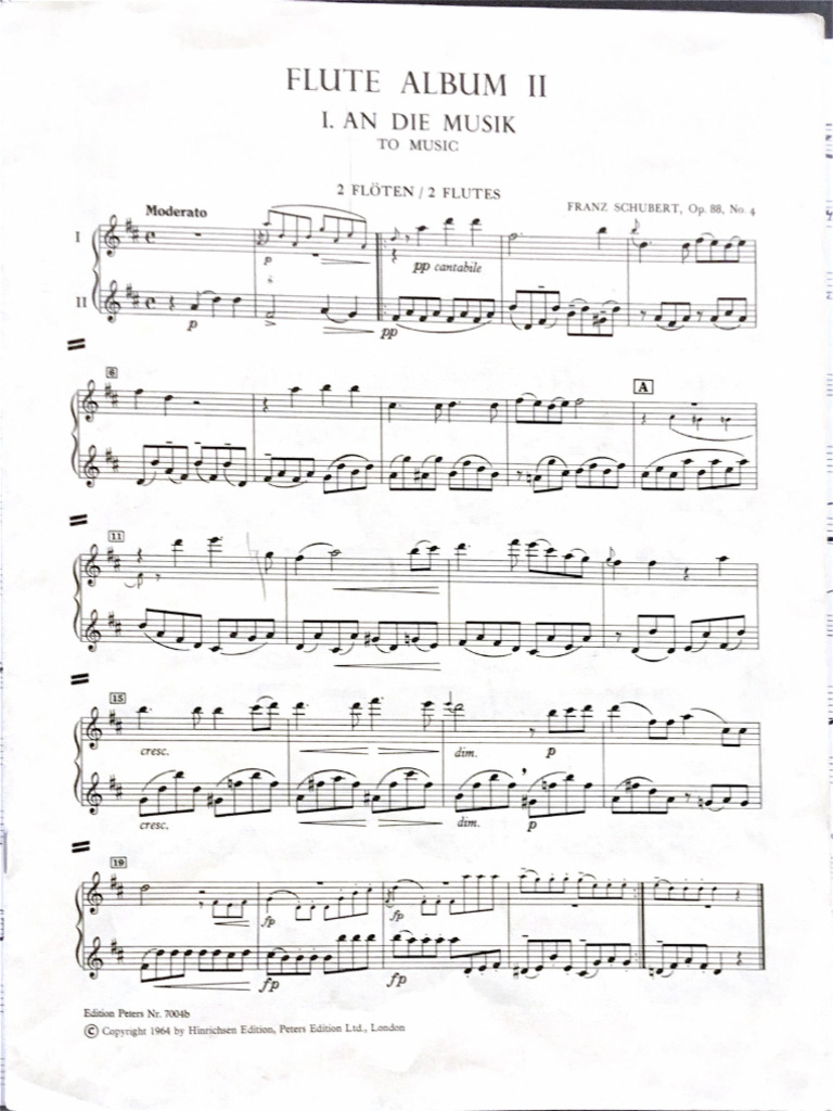 Flute Album II | PDF