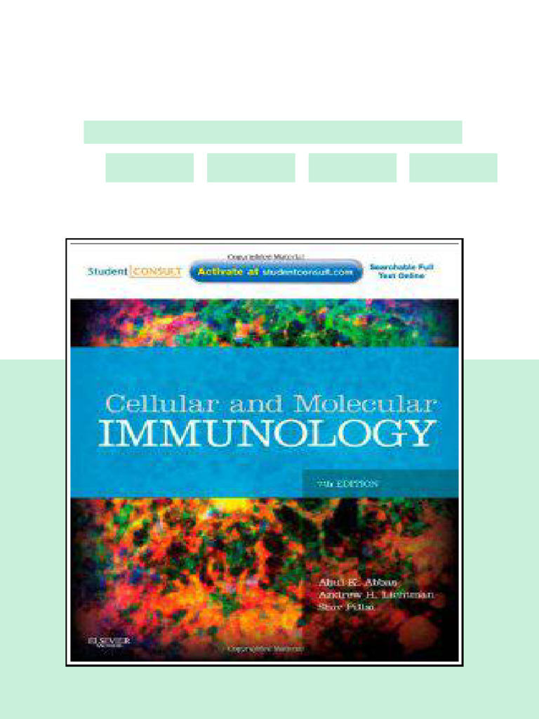 Test Bank for Cellular and Molecular Immunology 7th Edition Abul K ...