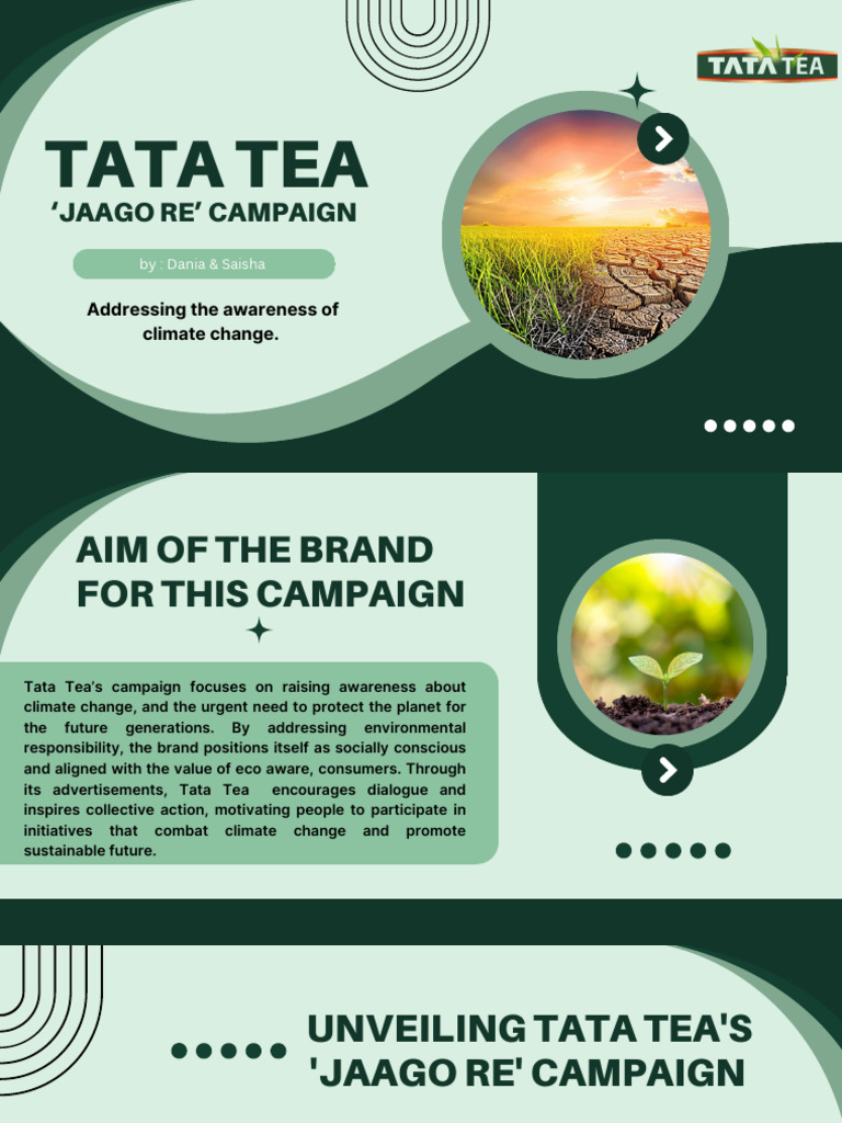 Tata Tea's Jaago Re Climate Campaign | PDF | Brand | Climate Change