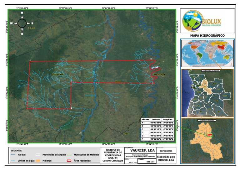 Mapa Hidrográfico 1 | PDF
