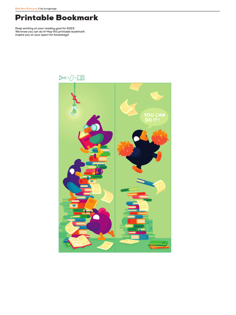 Freebie Bookmark | PDF
