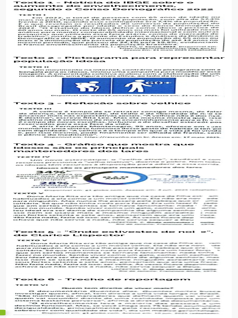Perspectivas Acerca Do Envelhecimento Na Sociedade Brasileira | PDF
