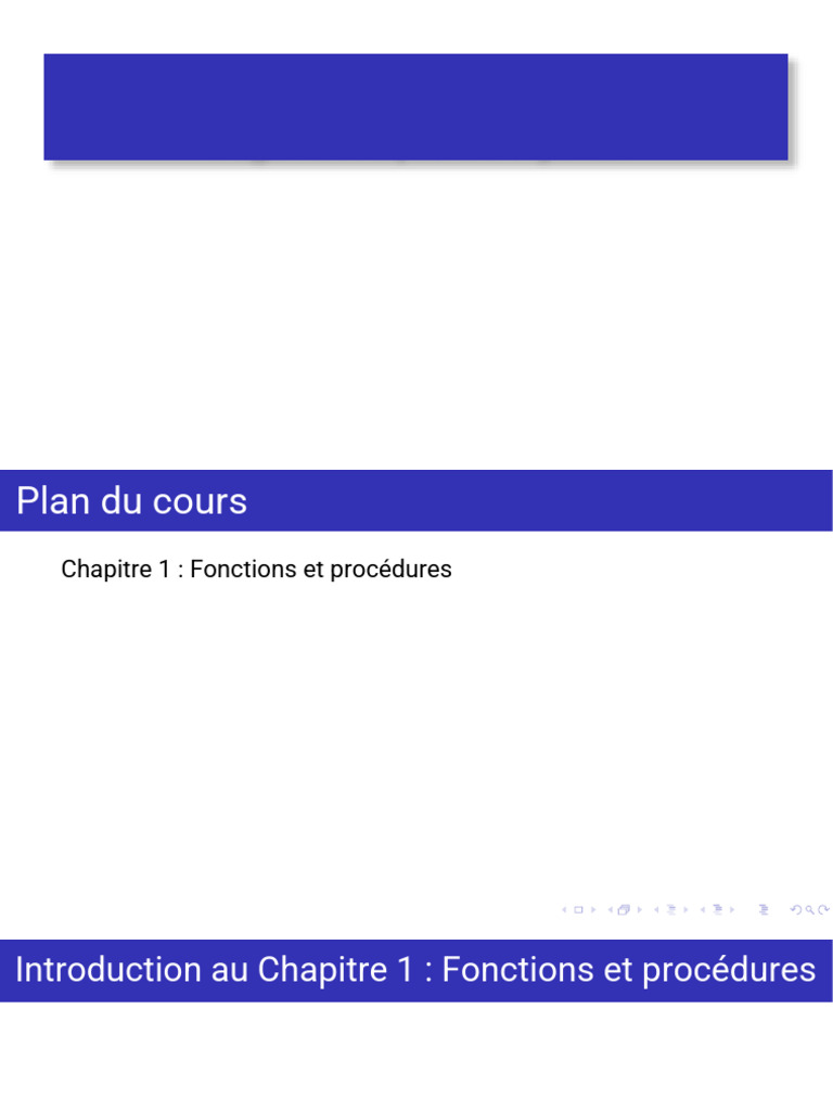 Fonctions et Procédures en Python | PDF | Python (Langage de ...