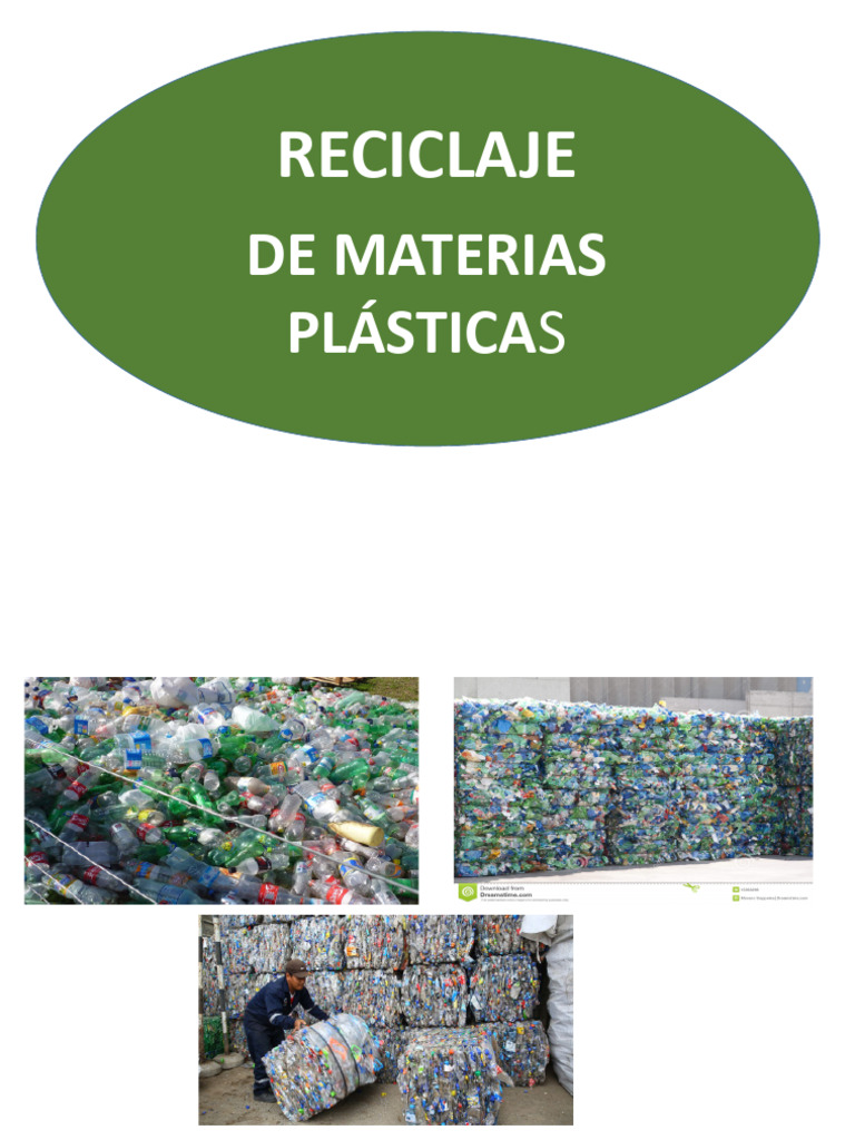 Reciclaje de materias plásticas polímeros 1 | PDF | El plastico | Reciclaje
