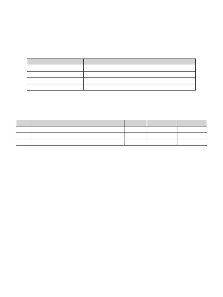Sample Work Order | PDF