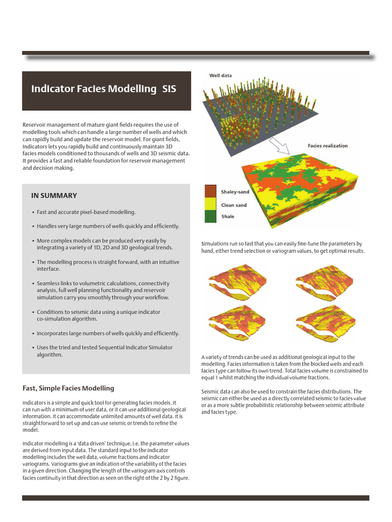 Fast Facies Modelling for Giant Fields | PDF | Applied Mathematics