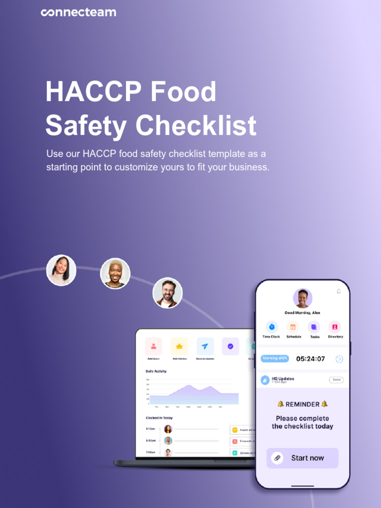 HACCP Food Safety Checklist (1) | PDF | Food Safety | Safety