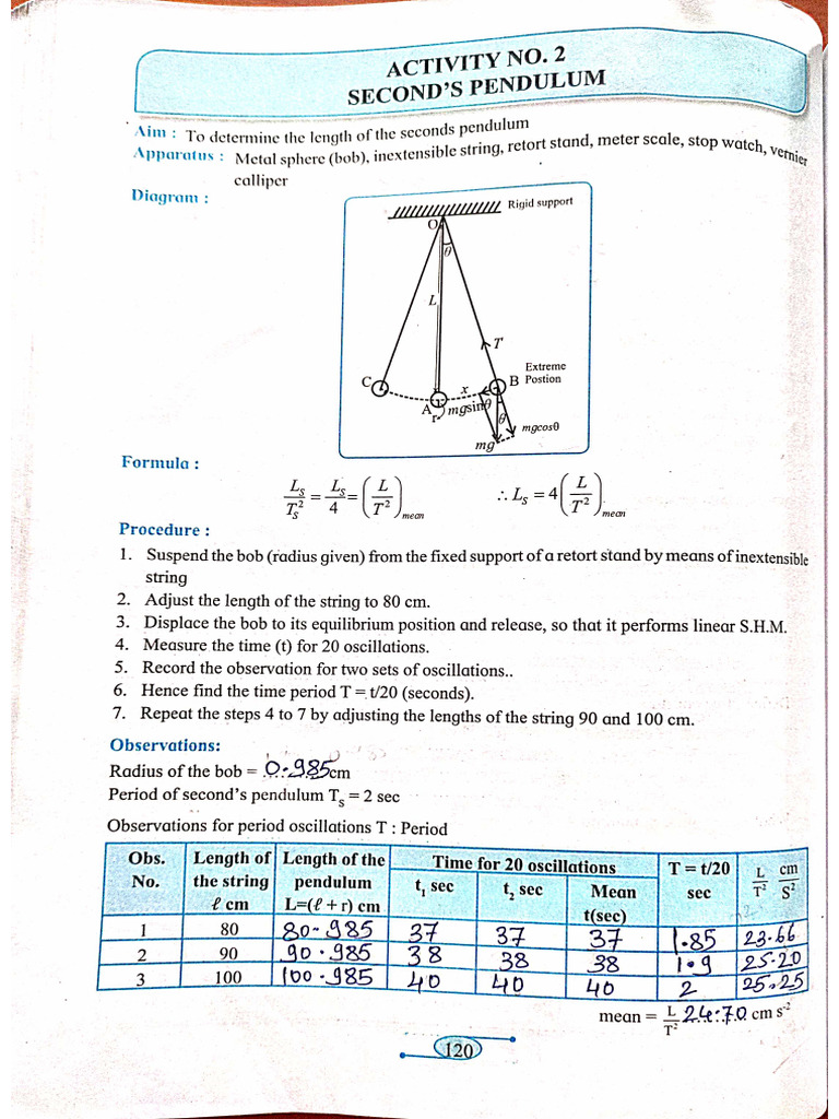 Physics Activity 2-1 | PDF