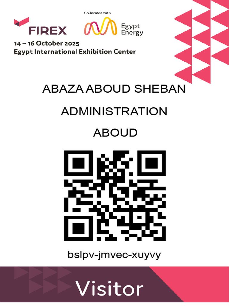 Abaza Aboud Sheban Administration Aboud: Bslpv-Jmvec-Xuyvy | PDF