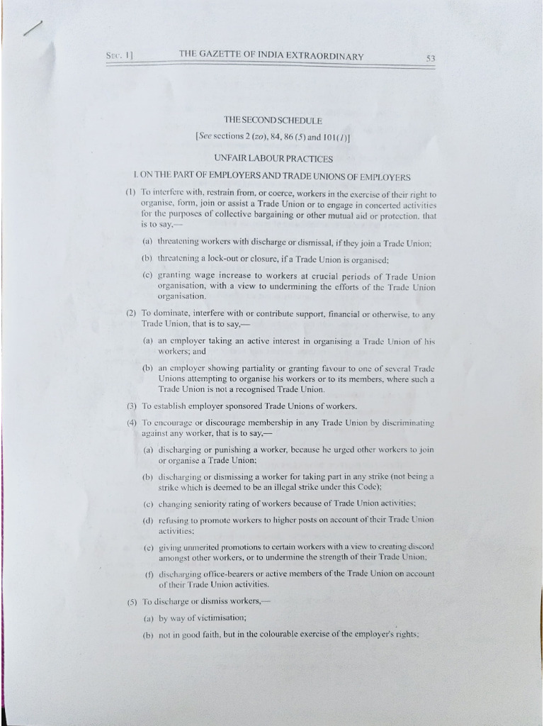 Labour Law Notes | PDF