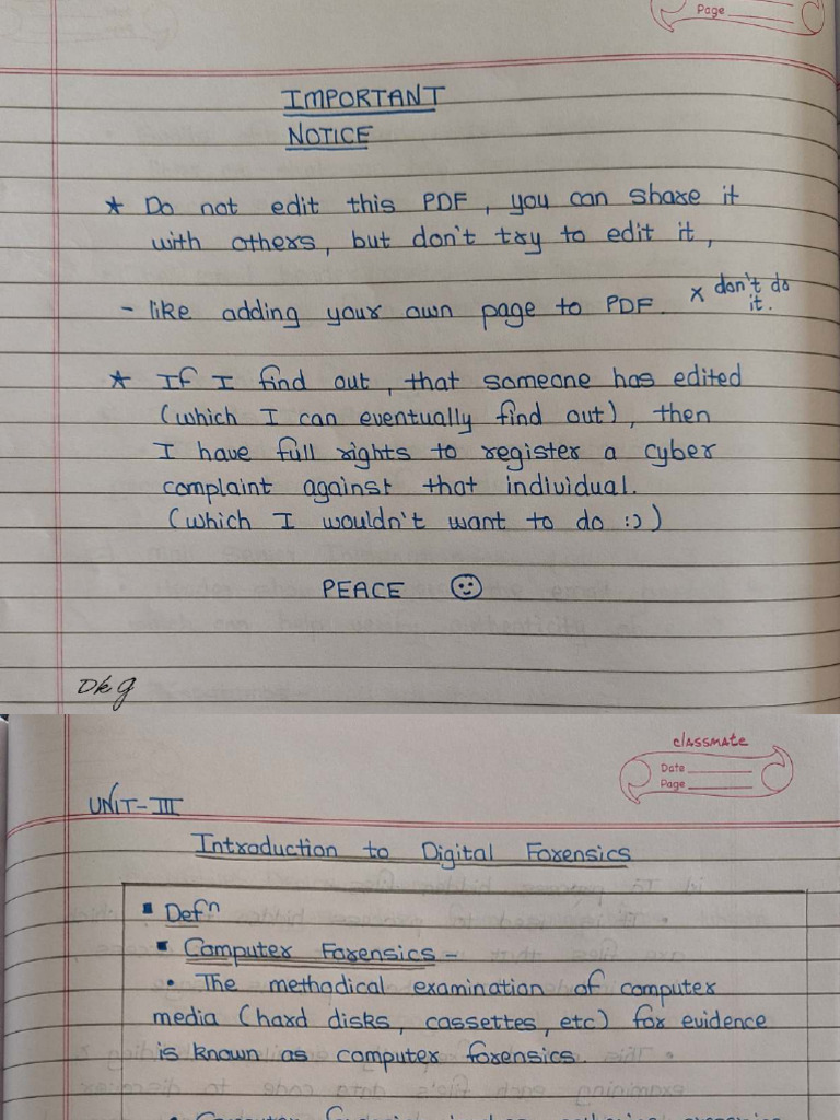 CSDF Endsem Notes by DK | PDF
