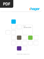 Disjoncteur Différentiel HAGER 16A Courbe C 30mA Type AC - ADC916F - Occasion