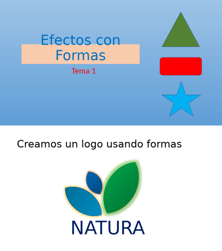 Efectos Con Formas - TEMA 1 | PDF