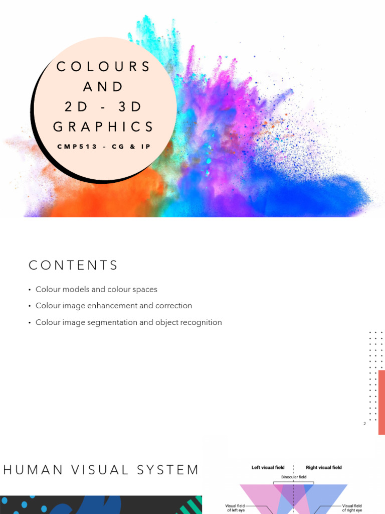 Colour Spaces - Class Presentation | PDF | Color | Rgb Color Model