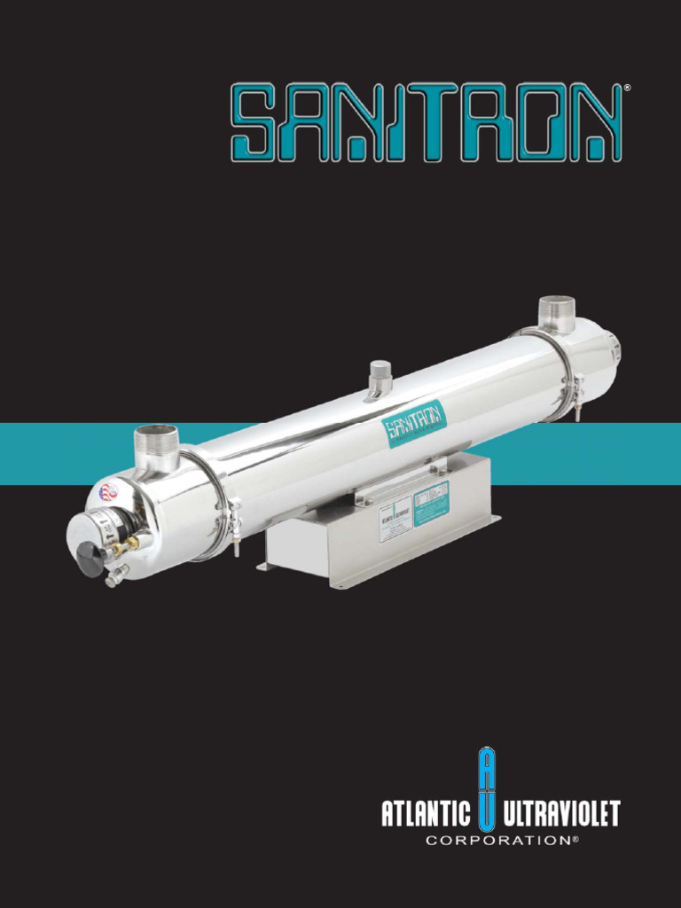 SANITRON® Ultraviolet Water Purifiers | PDF | Ultraviolet