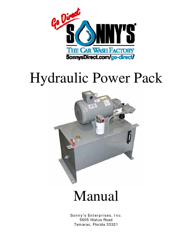 Hydraulic Power Packs PDF Valve Electrician
