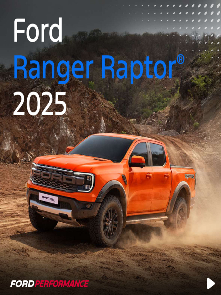 Ford Ranger Raptor 2025: Potencia y Tecnología | PDF | Diodo emisor de ...