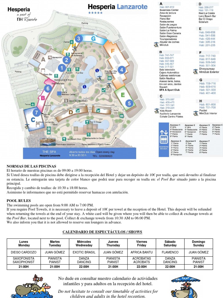 Pool Rules & Show Schedule Guide | PDF