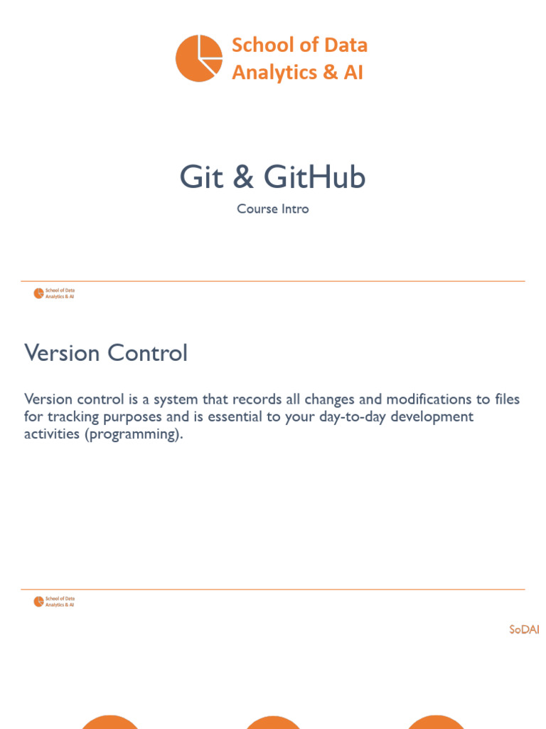 Git & GitHub Version Control Course | PDF