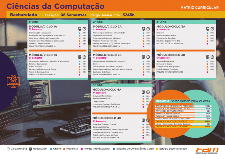 Matriz Curricular de Ciências da Computação | PDF | Informática ...