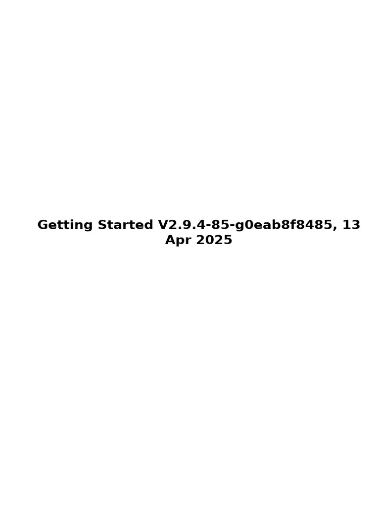 LinuxCNC Getting Started Guide 2.9.4 | PDF | System Software | Computer ...