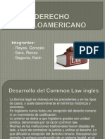 Derecho Anglosajon