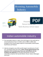 India Is A Booming Automobile Industry